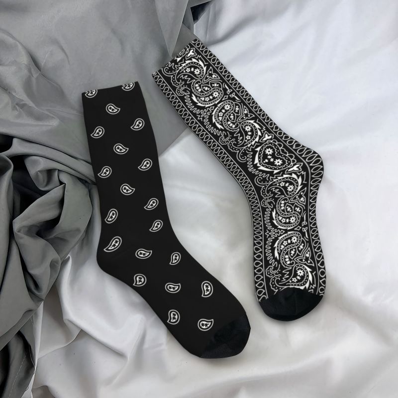 Custom Print Black And White P - Bandana Blank White 评论和价格